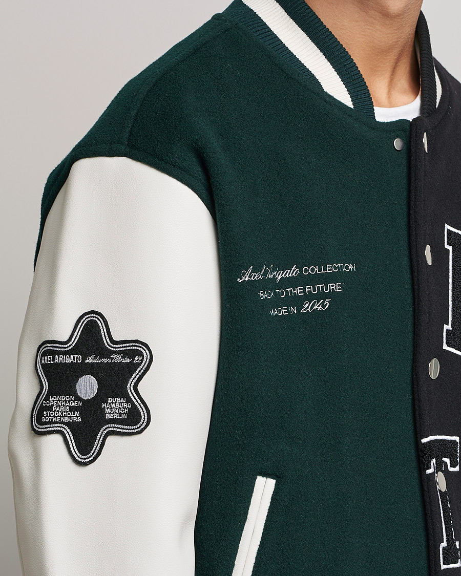 Herren | Jacken | Axel Arigato | Offense Varsity Jacket College Green/Black