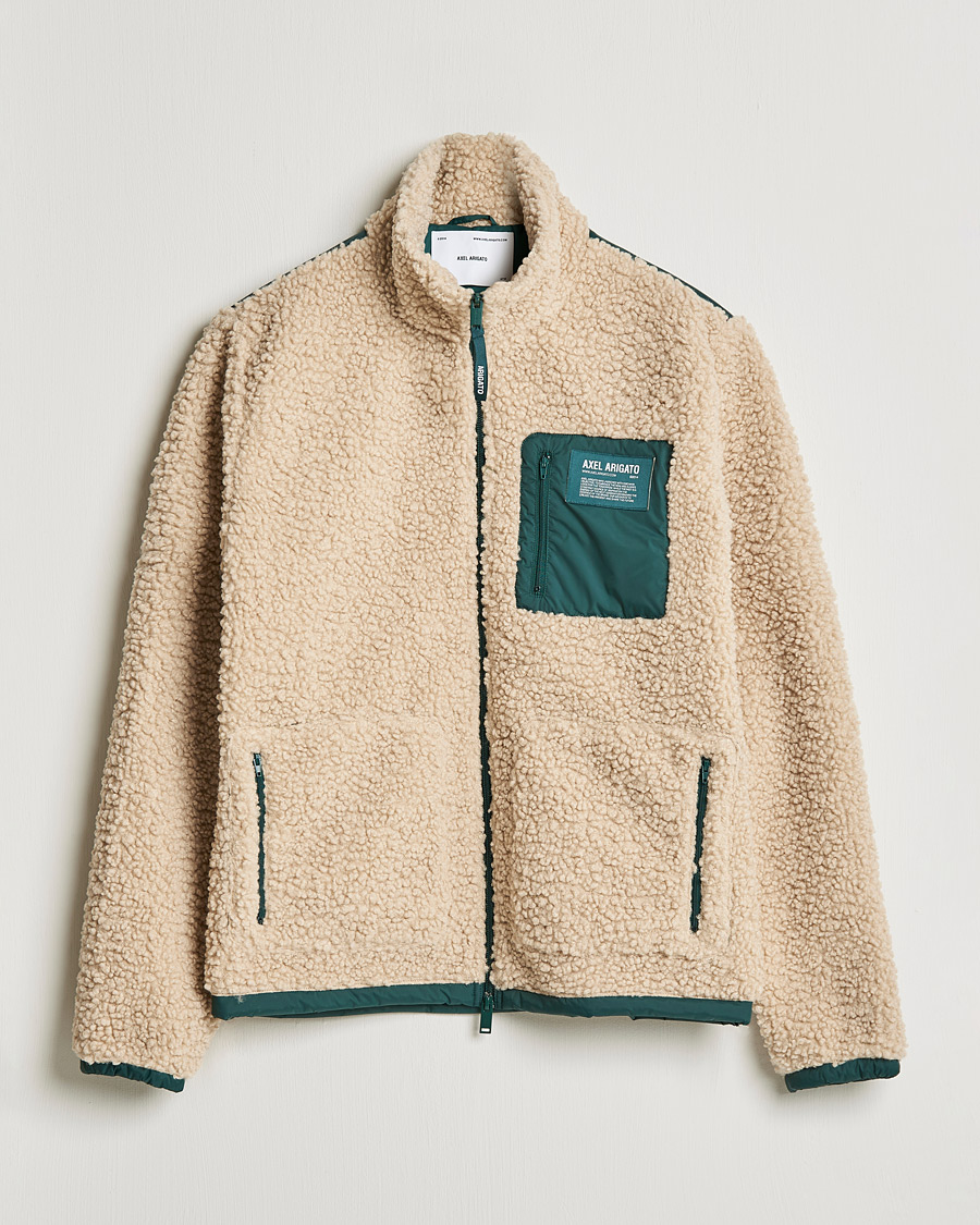 Herren | Pullover | Axel Arigato | Billie Fleece Jacket Beige