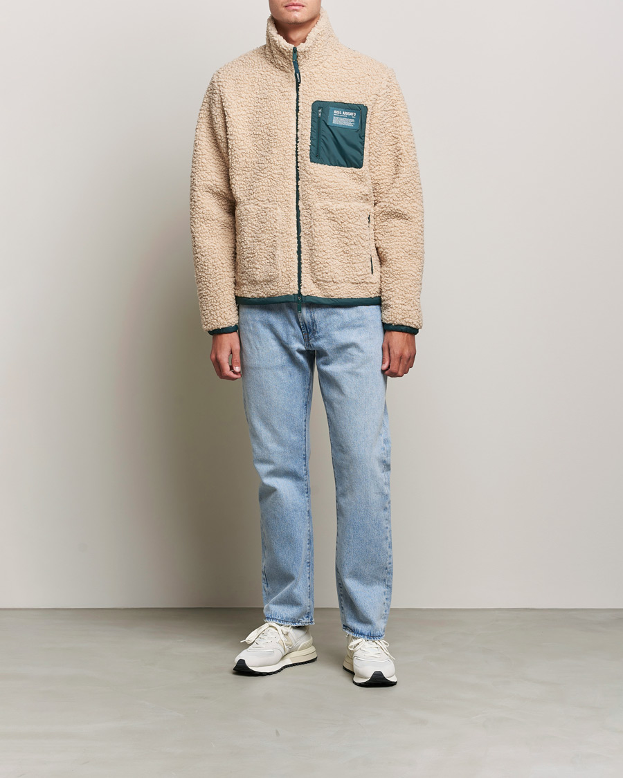 Herren | Pullover | Axel Arigato | Billie Fleece Jacket Beige