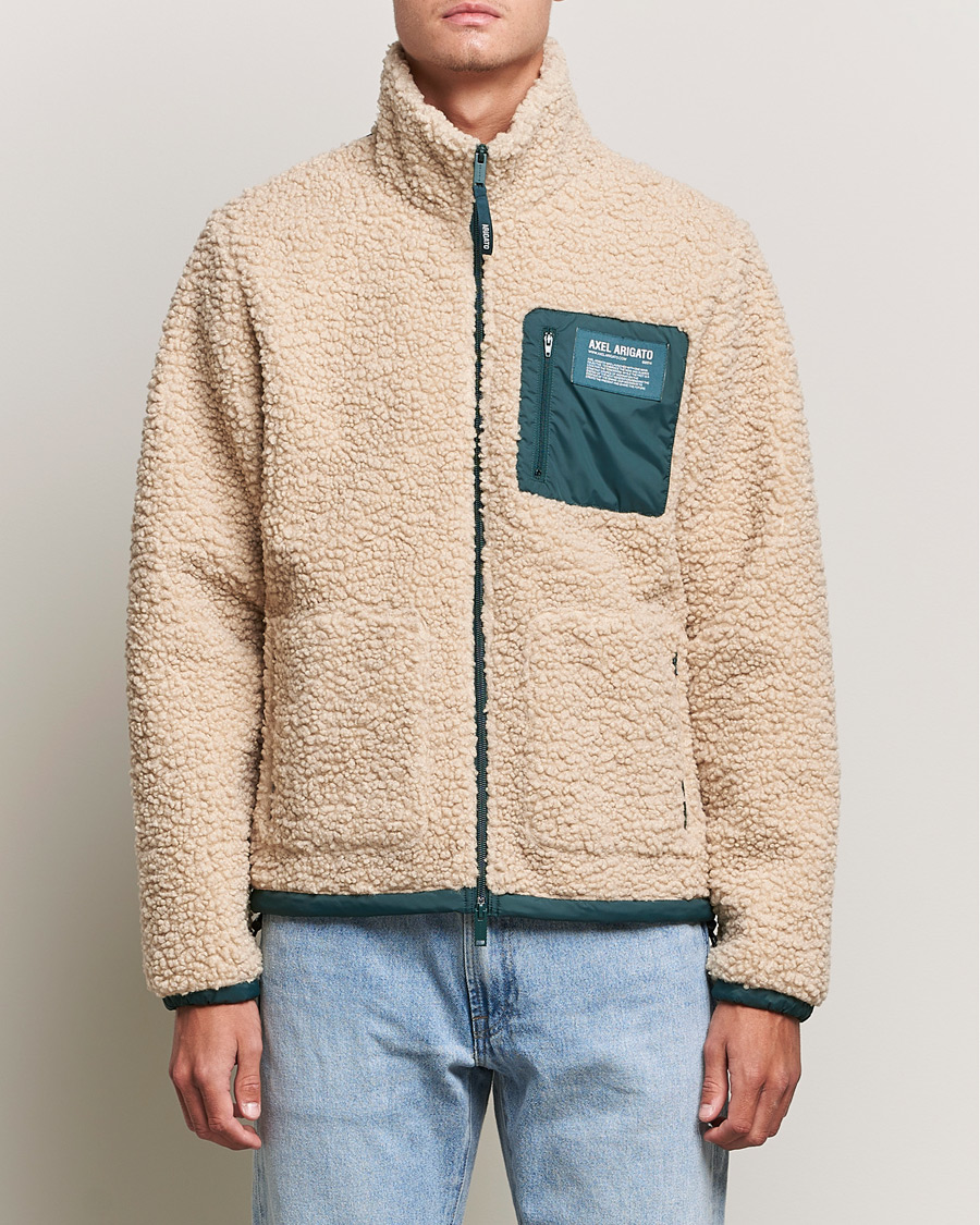 Herren | Pullover | Axel Arigato | Billie Fleece Jacket Beige