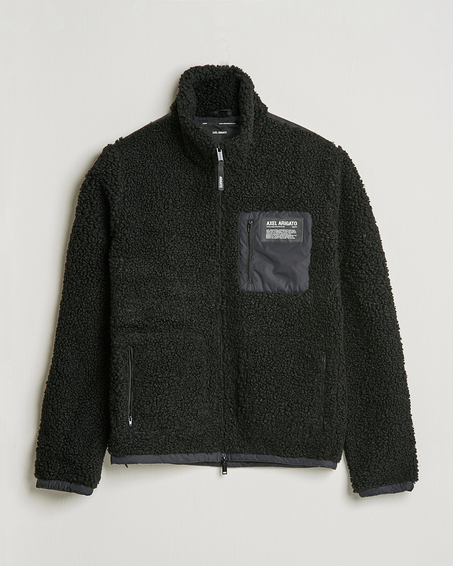 Herren | Pullover | Axel Arigato | Billie Fleece Jacket Black