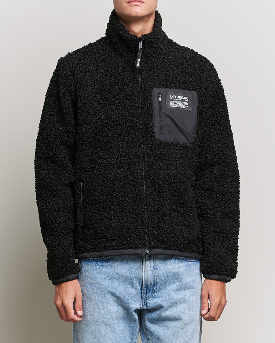 Herren | Pullover | Axel Arigato | Billie Fleece Jacket Black