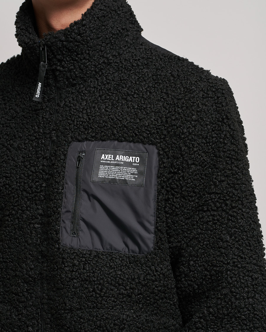Herren | Pullover | Axel Arigato | Billie Fleece Jacket Black