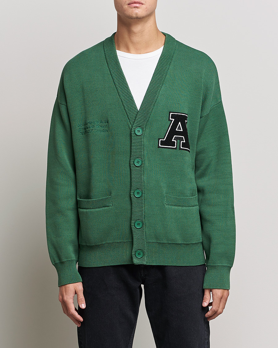 Herren | Pullover | Axel Arigato | Singular Knitted Cardigan Green
