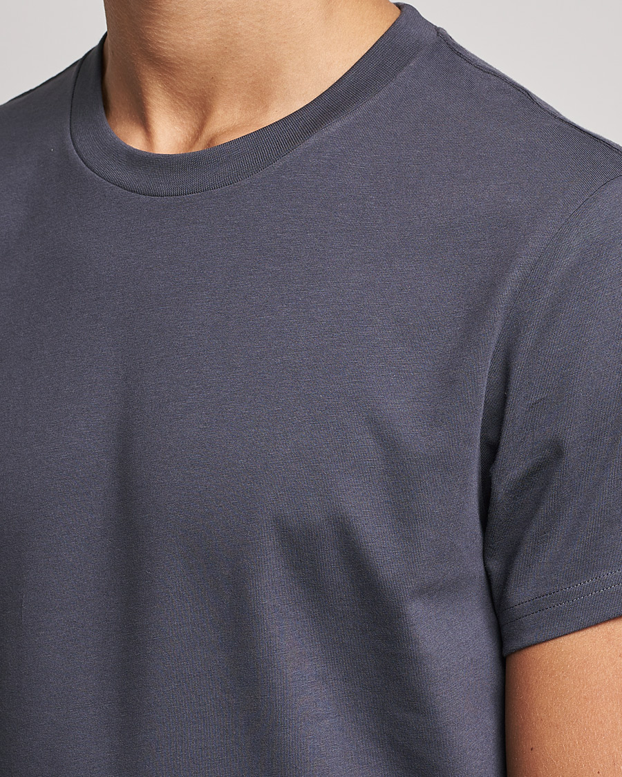 Herren | T-Shirts | Bread & Boxers | Heavy Cotton Crew Neck T-shirt Iron Grey