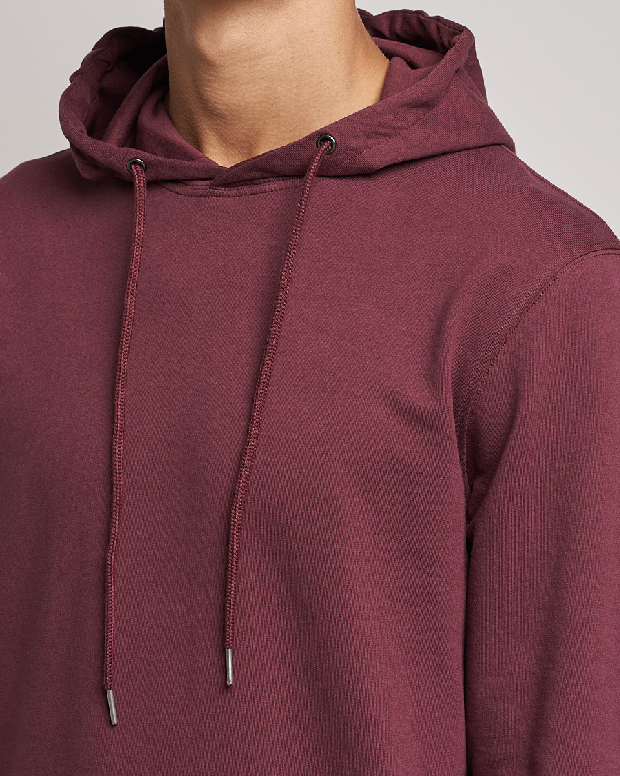 Herren | Pullover | Bread & Boxers | Loungewear Hoodie Burgundy