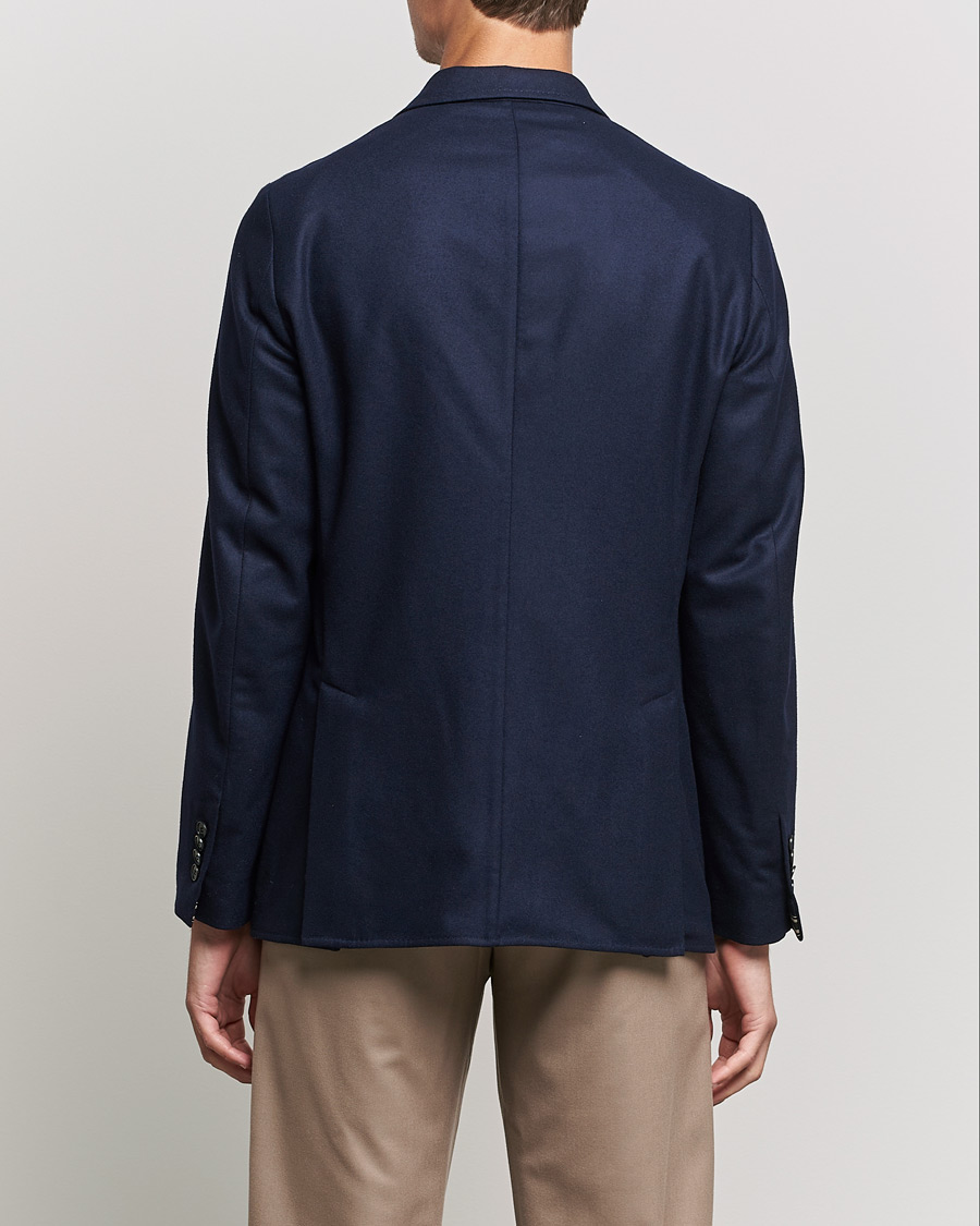 Herren | Sakkos | Brioni | Deconstructed Flannel Blazer Navy