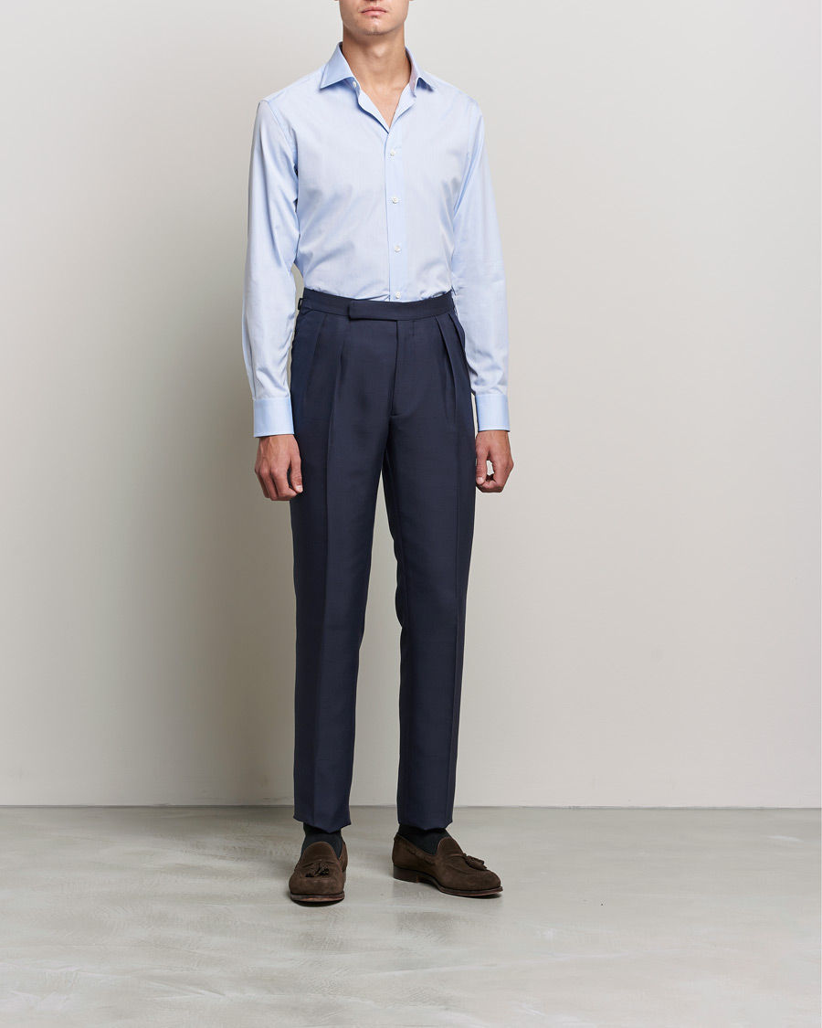Herren | Hemden | Brioni | Slim Fit Dress Shirt Light Blue