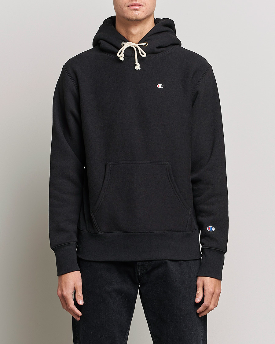 Herren |  | Champion | Reverse Weave Soft Fleece Hood Black
