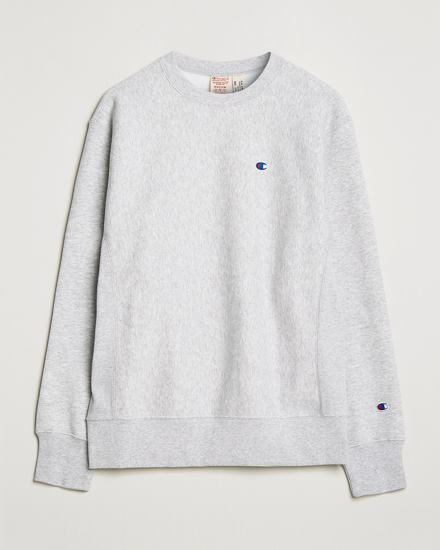 Champion sweater weiß clearance grey