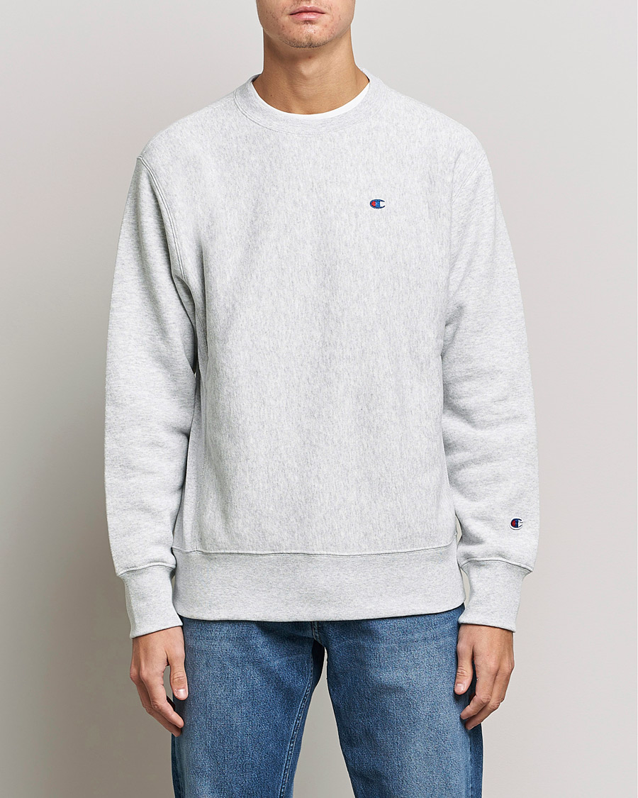 Herren | Training | Champion | Reverse Weave Soft Fleece Sweatshirt Grey Melange