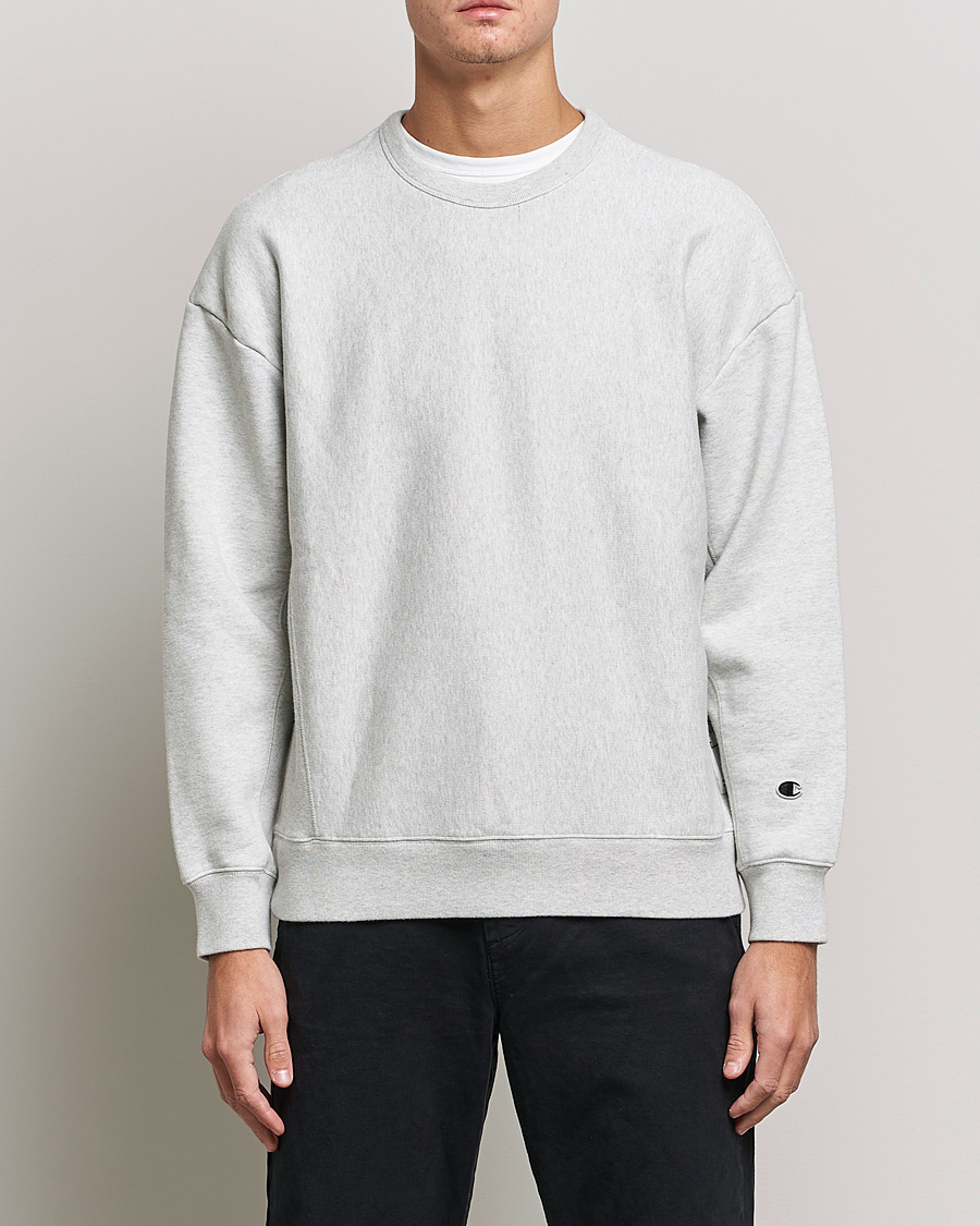 Herren | Champion | Champion | Heritage Garment Dyed Sweatshirt Grey Melange