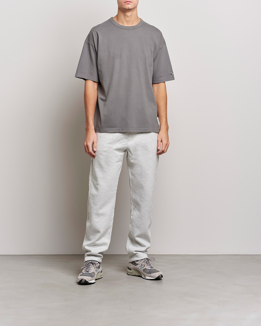 Herren | T-Shirts | Champion | Heritage Garment Dyed T-Shirt Dark Grey