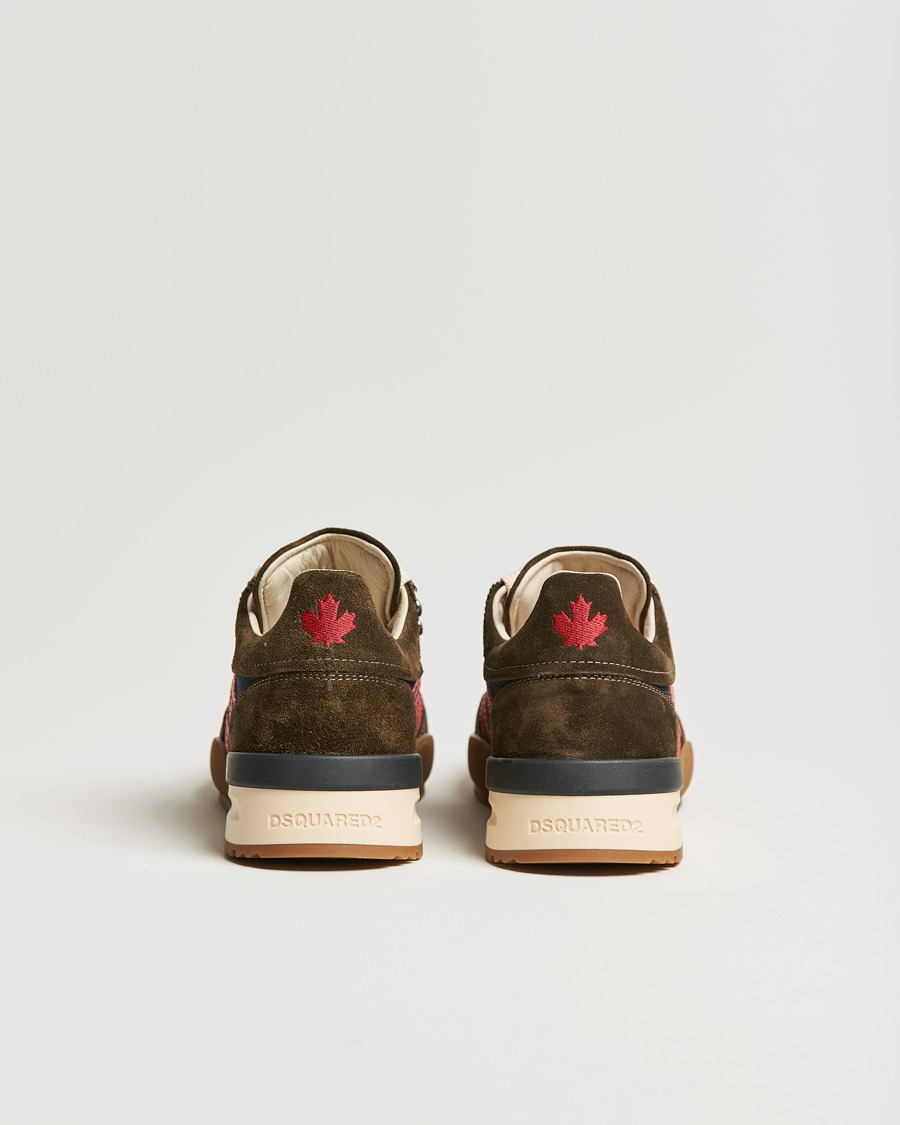 Herren | Dsquared2 Legend Sneakers Brown/Red | Dsquared2 | Legend Sneakers Brown/Red