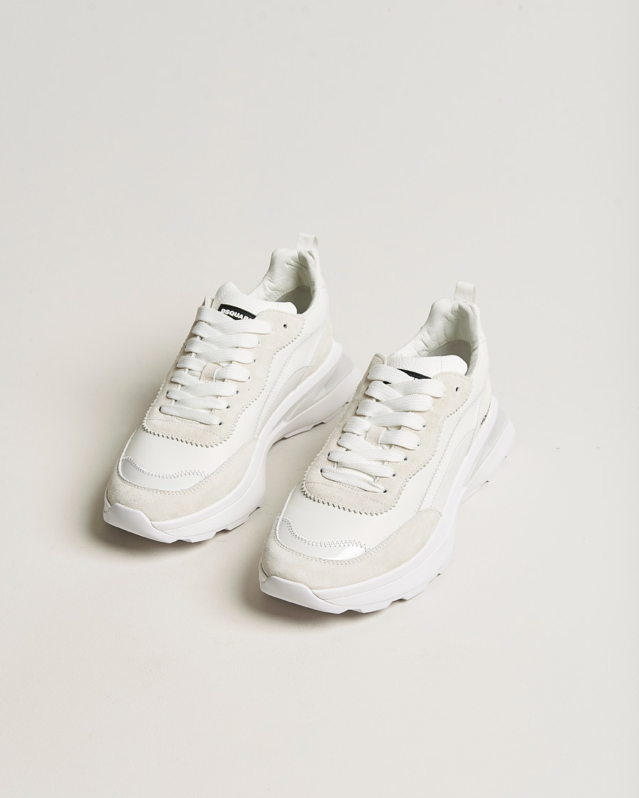 Herren |  | Dsquared2 | Slash Running Sneakers White