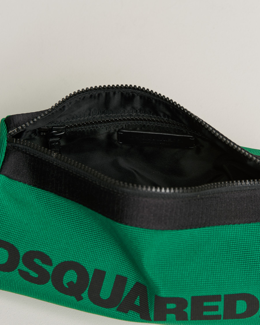 Herren | Dsquared2 Nylon Beauty Case Green | Dsquared2 | Nylon Beauty Case Green