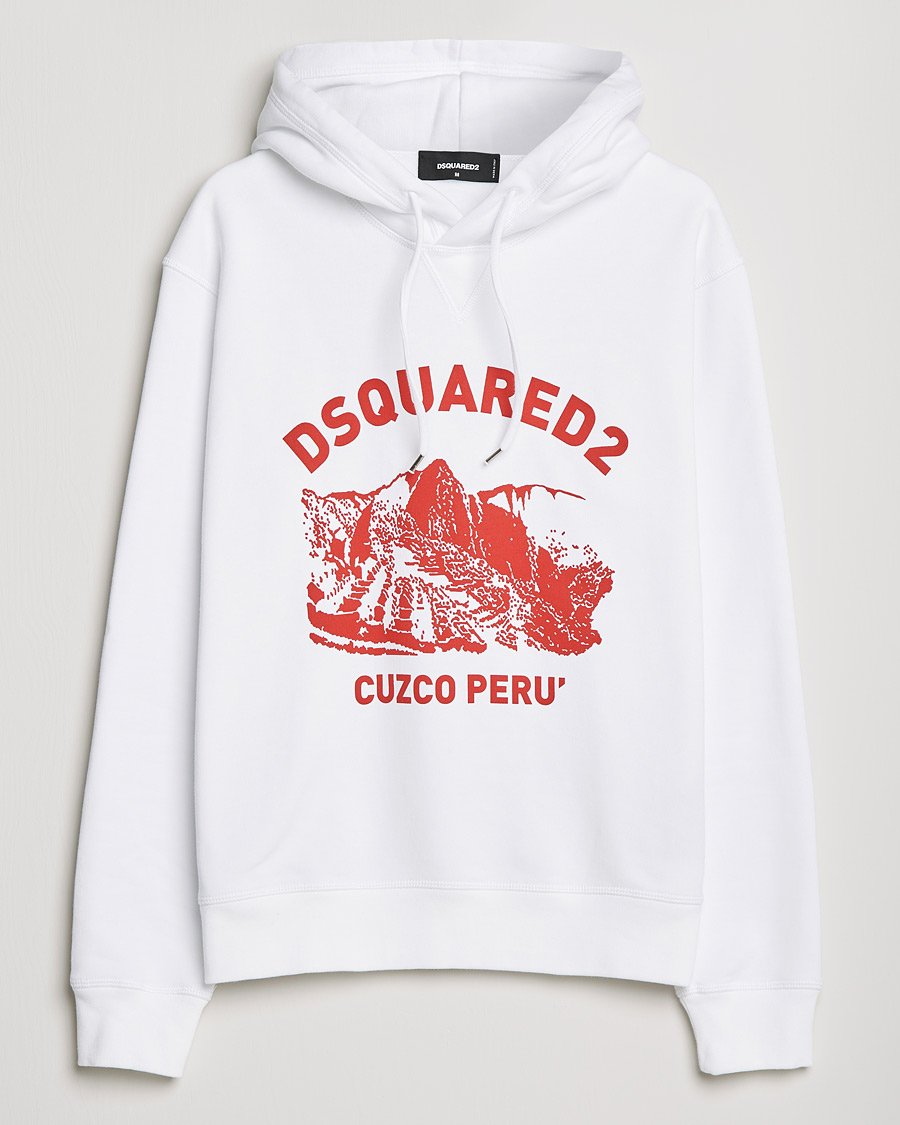 Herren | Pullover | Dsquared2 | Cuzco Hoodie White