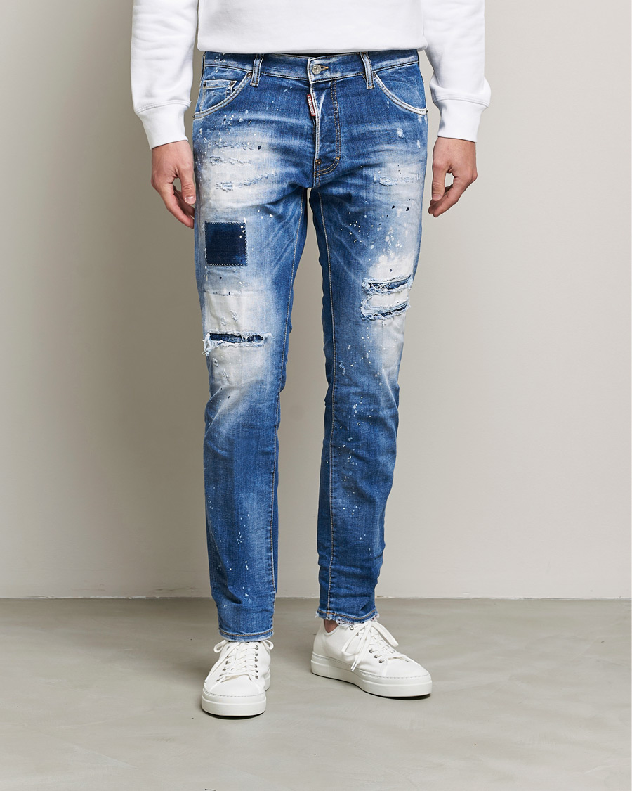 Eignung Embargo Dh dsquared jeans light blue Material Schraube Zug