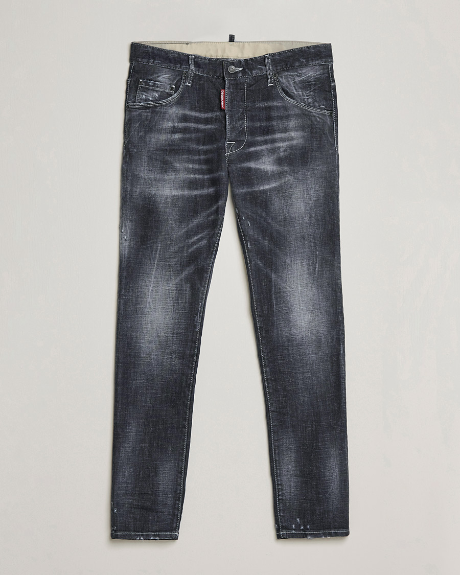 Herren | Jeans | Dsquared2 | Skater Jeans Black Wash