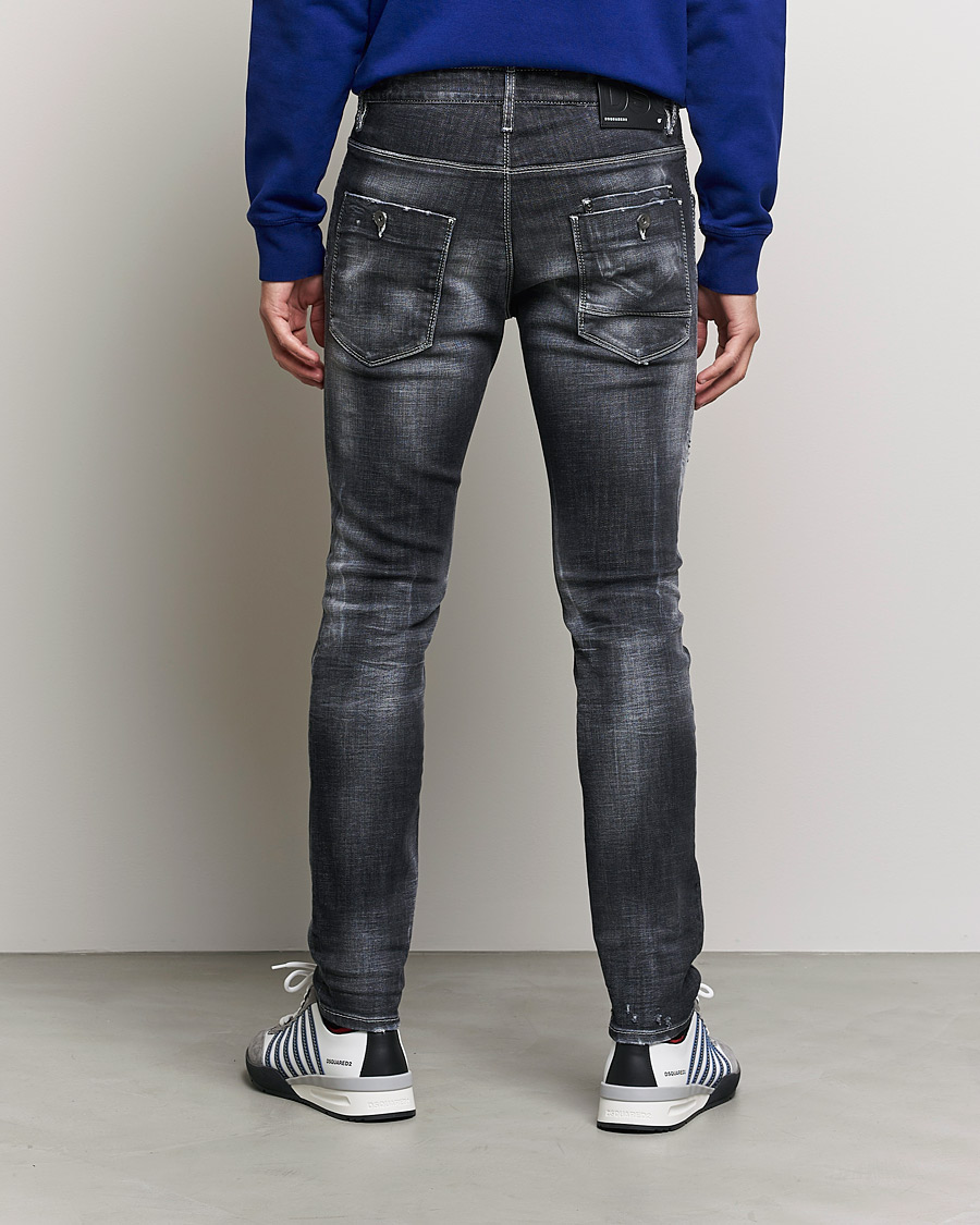 Herren | Jeans | Dsquared2 | Skater Jeans Black Wash