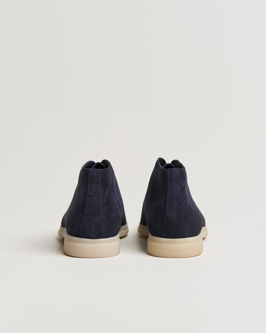 Herren | Church's Cashmere Lined Chukka Boots Navy | Church's | Cashmere Lined Chukka Boots Navy