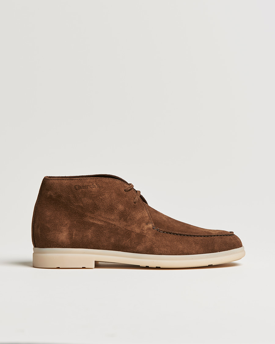 Church s Cashmere Lined Chukka Boots Brown