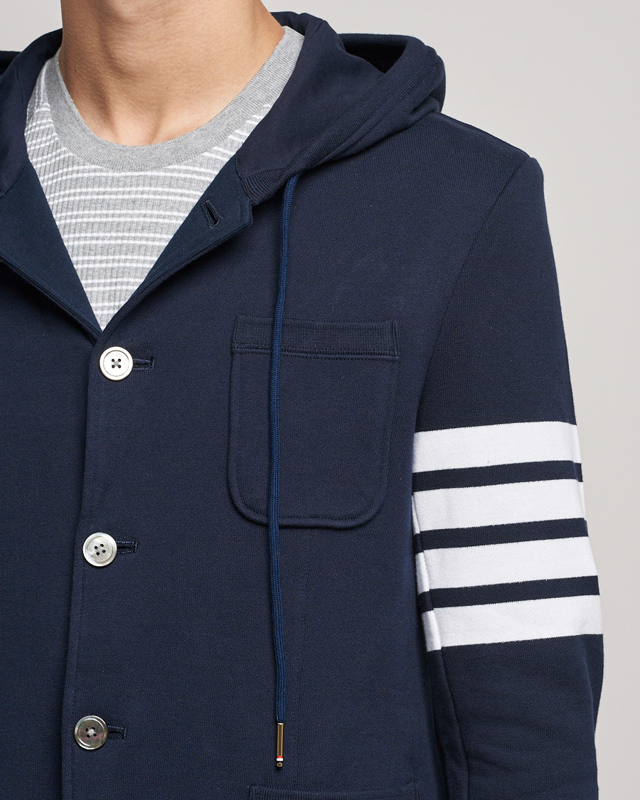 Herren | Sakkos | Thom Browne | Hooded Sport Coat Navy