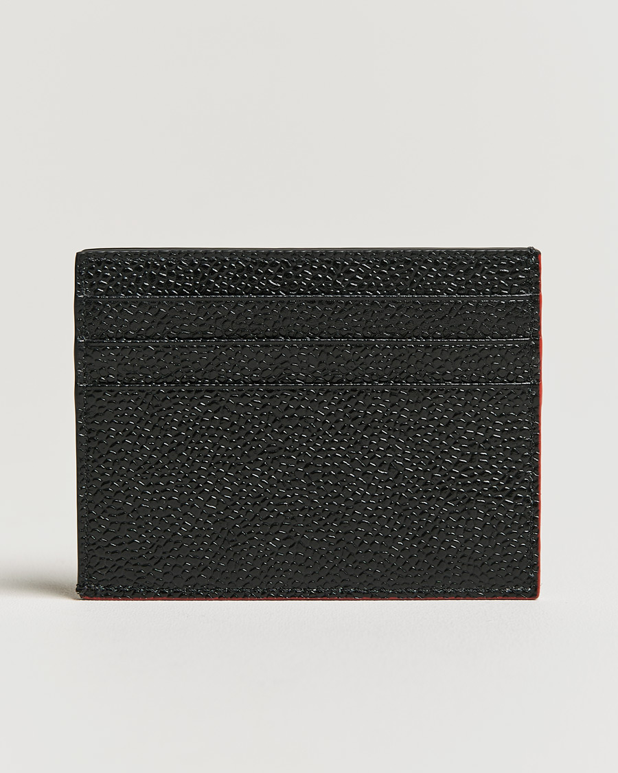 Herren |  | Thom Browne | Double Sided Card Holder Black