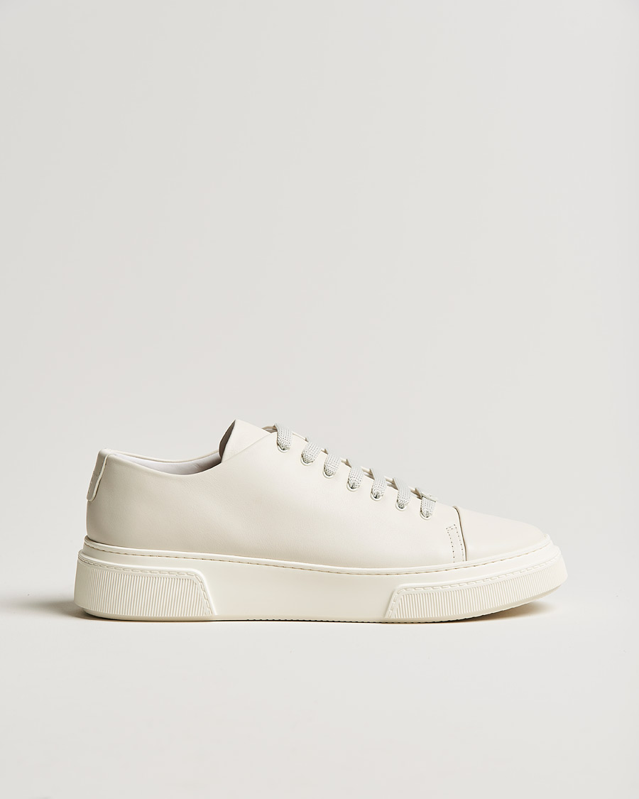 Herren |  | Giorgio Armani | Plain Sneakers Off White