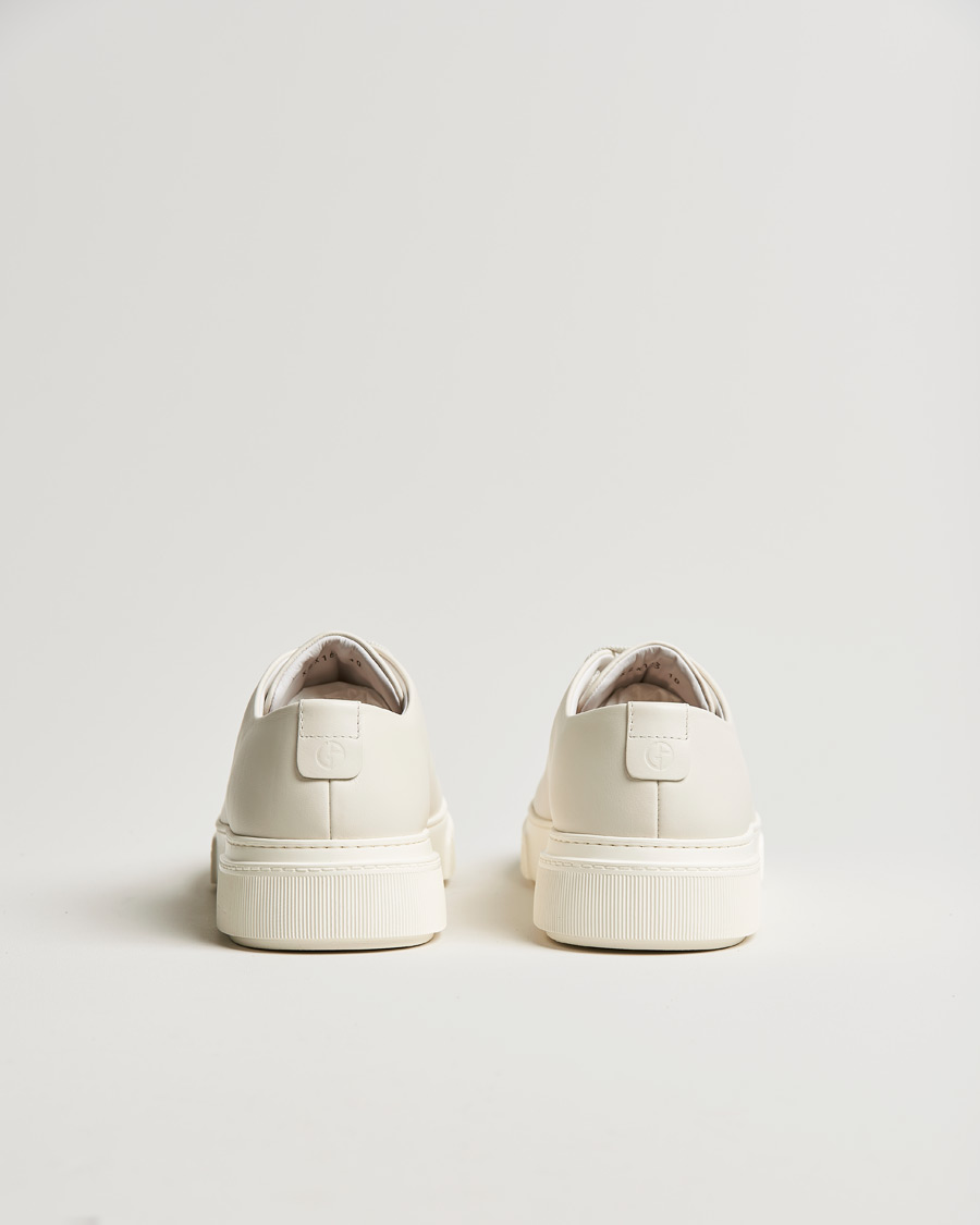 Herren | Giorgio Armani Plain Sneakers Off White | Giorgio Armani | Plain Sneakers Off White