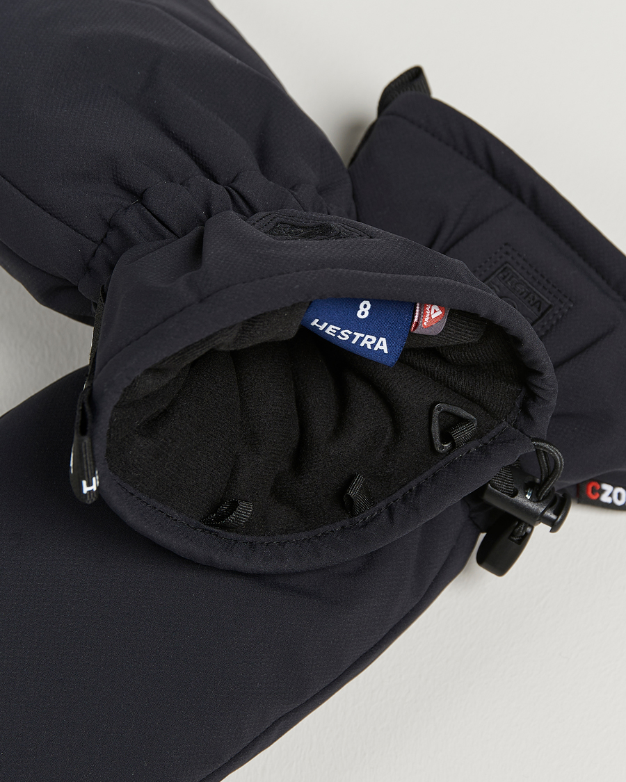 Men | Gloves | Hestra | Mist Primaloft Waterproof Glove Black