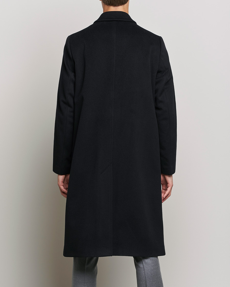Herren | Jacken | J.Lindeberg | Burke Wool/Cashmere Coat Black