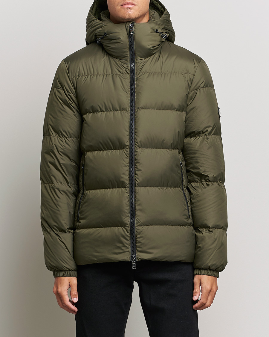 Herren | Jacken | J.Lindeberg | Barrel Down Jacket Forest Green