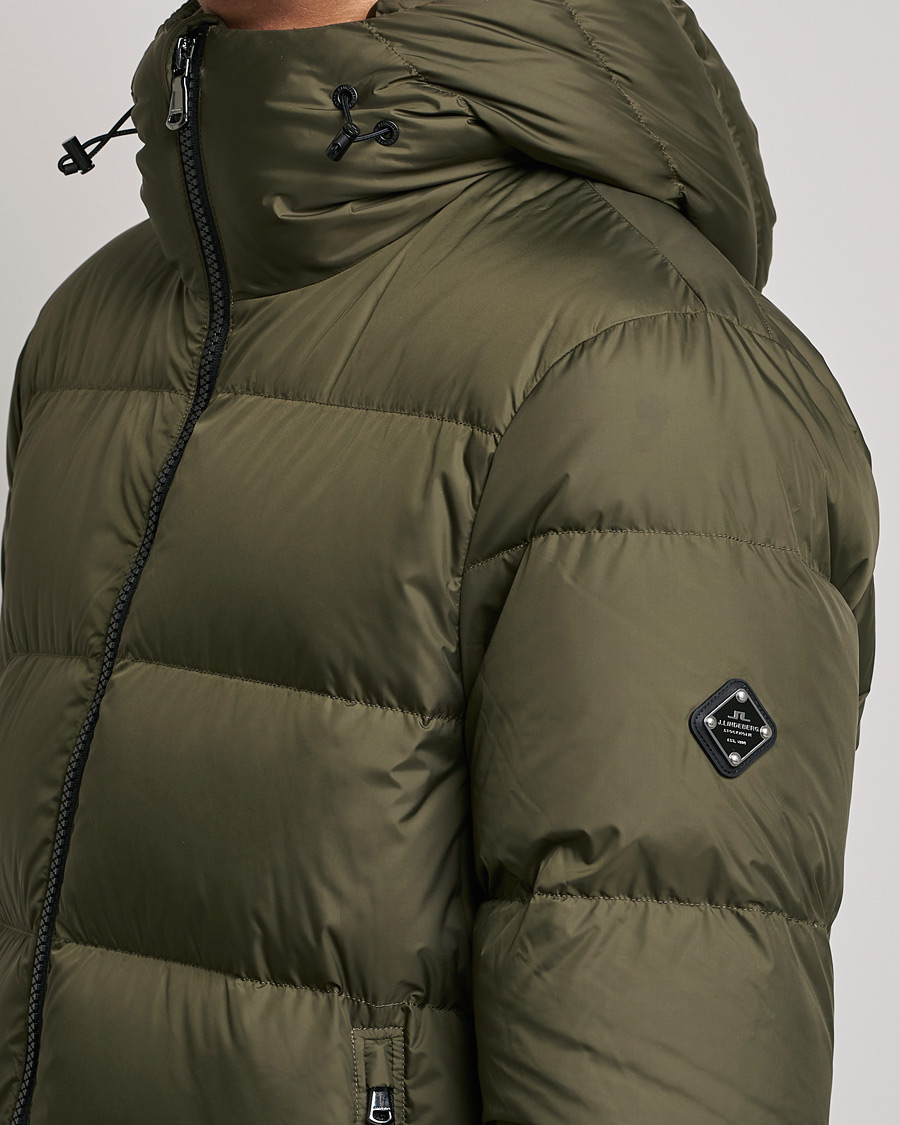 Herren | Jacken | J.Lindeberg | Barrel Down Jacket Forest Green