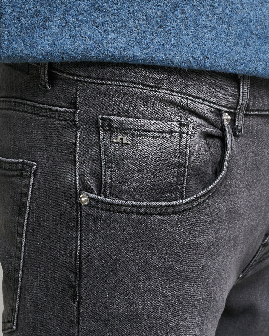 Herren | Jeans | J.Lindeberg | Jay Slate Stretched Washed Jeans Grantie