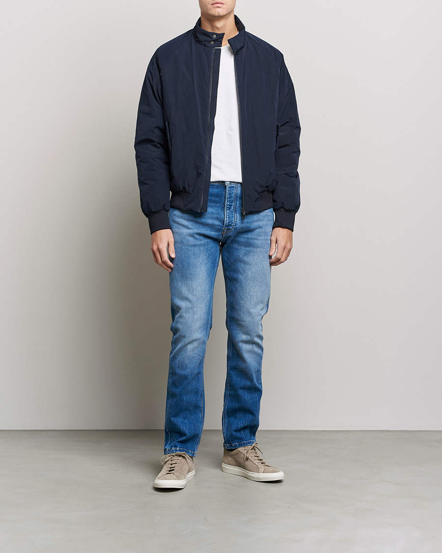 Herren | Jeans | J.Lindeberg | Cody Vintage Wash Jeans Light Blue