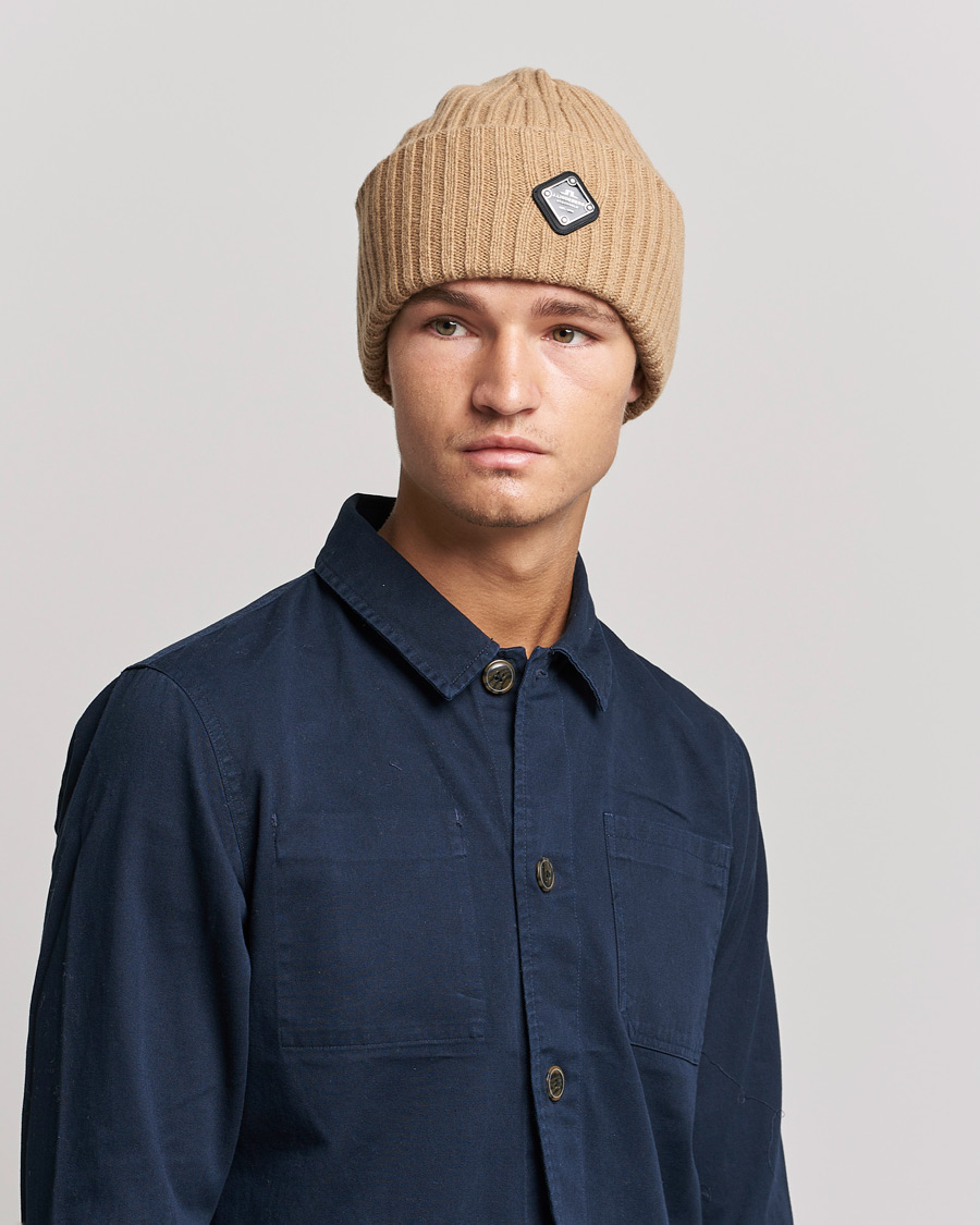 Herren | J.Lindeberg Jive Wool Beanie Tiger Brown | J.Lindeberg | Jive Wool Beanie Tiger Brown