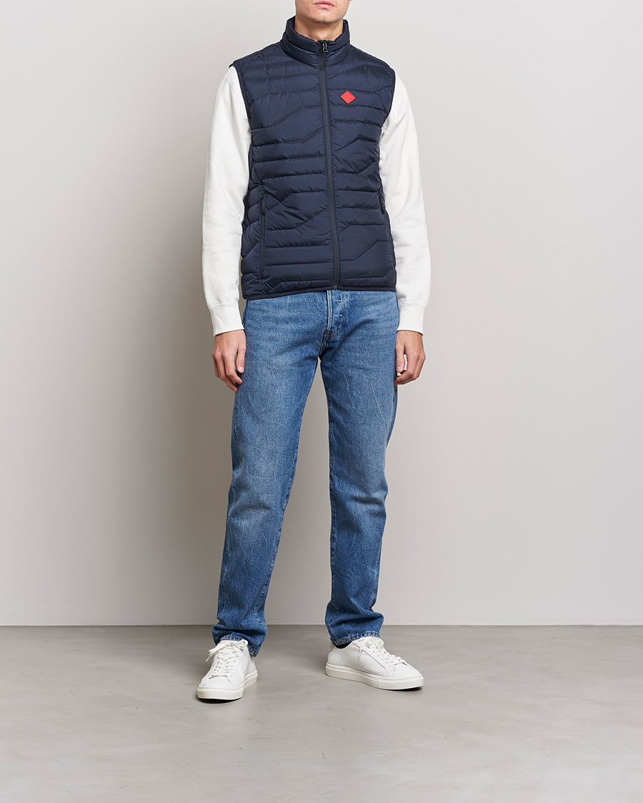 Herren | Jacken | J.Lindeberg | Cliff Light Down Vest Navy