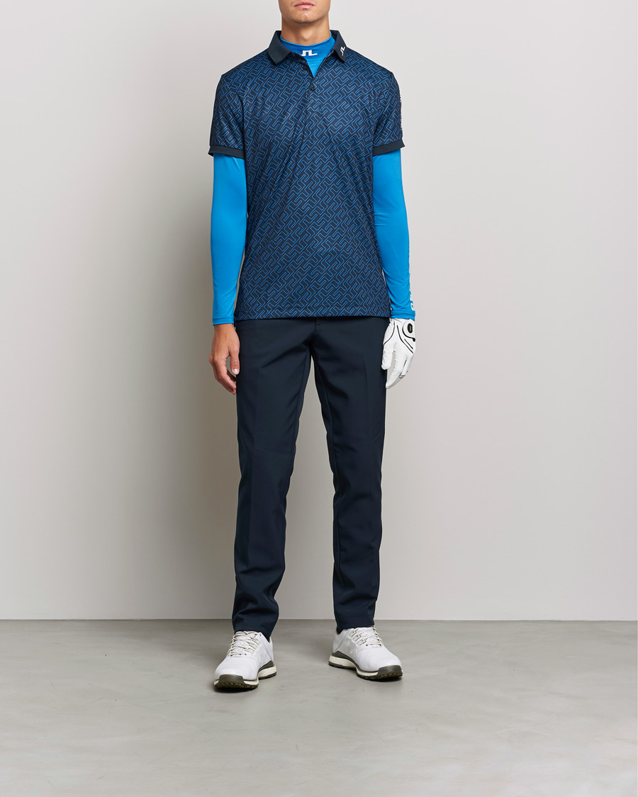 Herren | J.Lindeberg | J.Lindeberg | Aello Soft Compression T-Shirt Directoire Blue