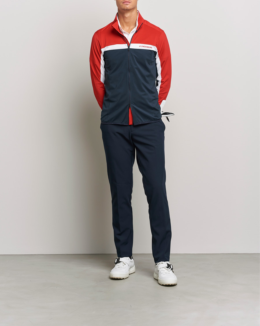 Herren | Hosen | J.Lindeberg | Ellot Bonded Fleece Pants Navy