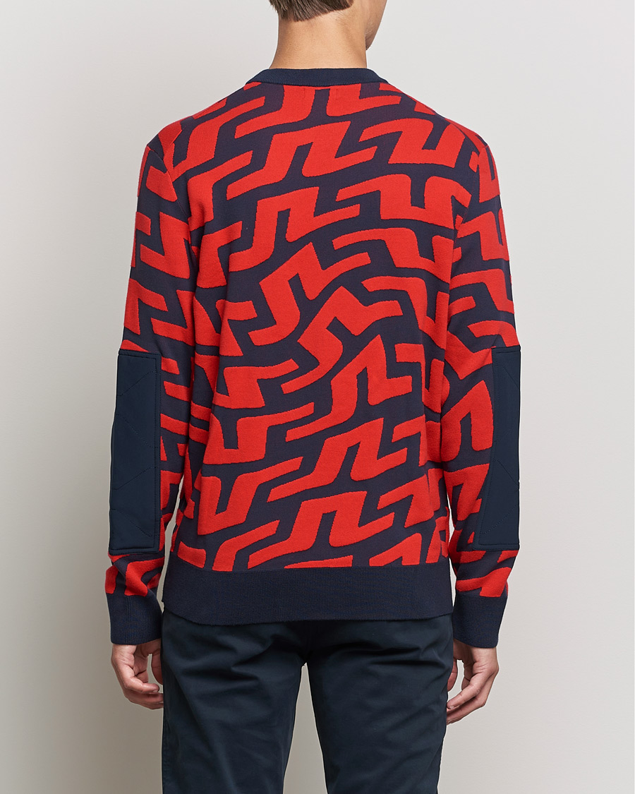 Herren | Pullover | J.Lindeberg | Swirl Knitted Sweater Bridge Swirl