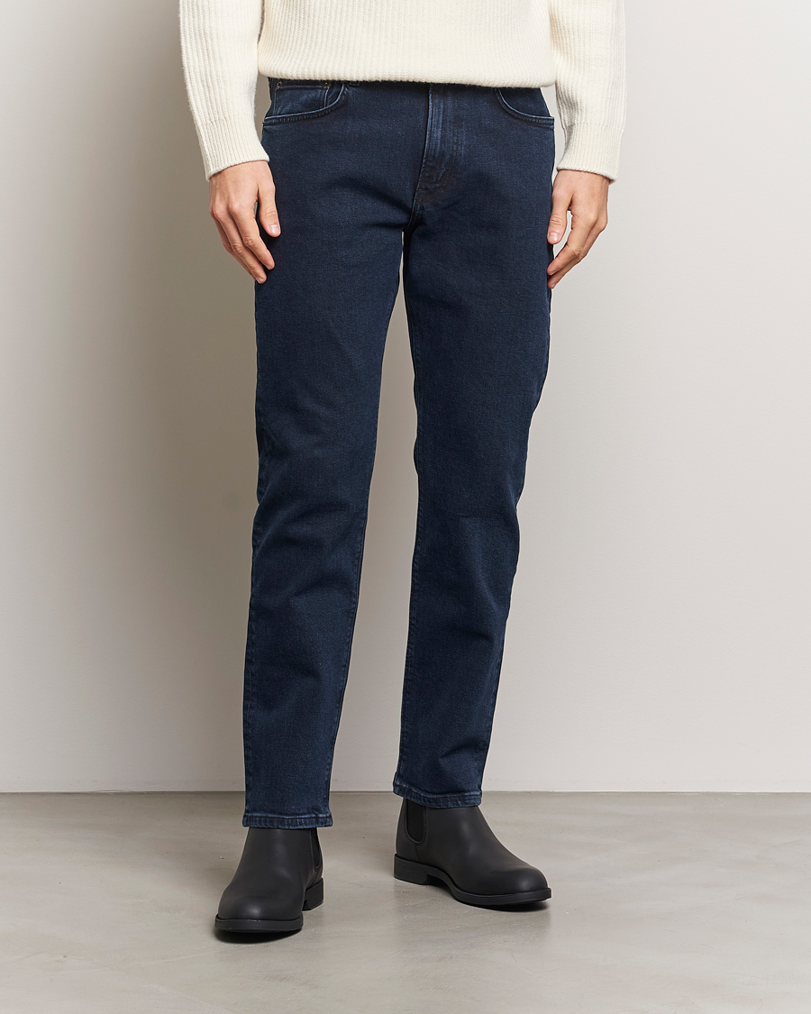 Herren | Hosen | Jeanerica | TM005 Tapered Jeans Blue Black