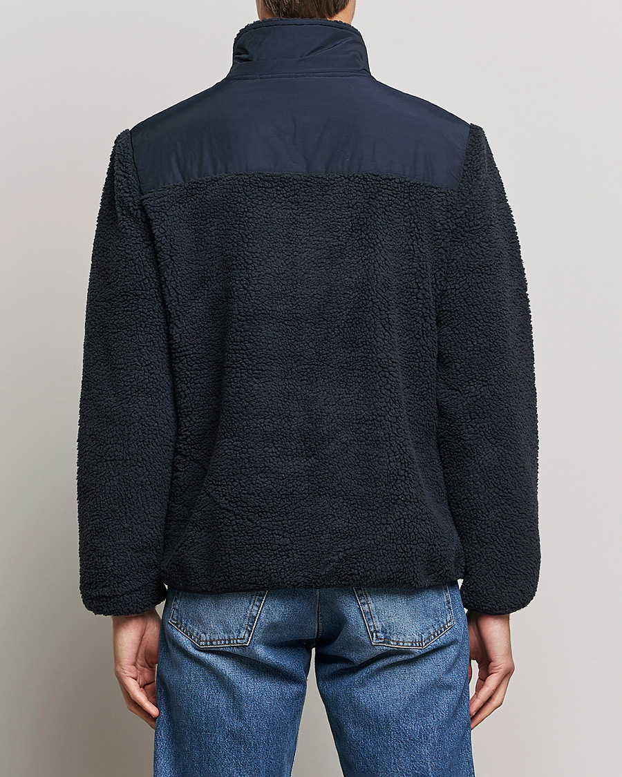 Herren | Pullover | Armor-lux | Sherpa Fleece Jacket Navy