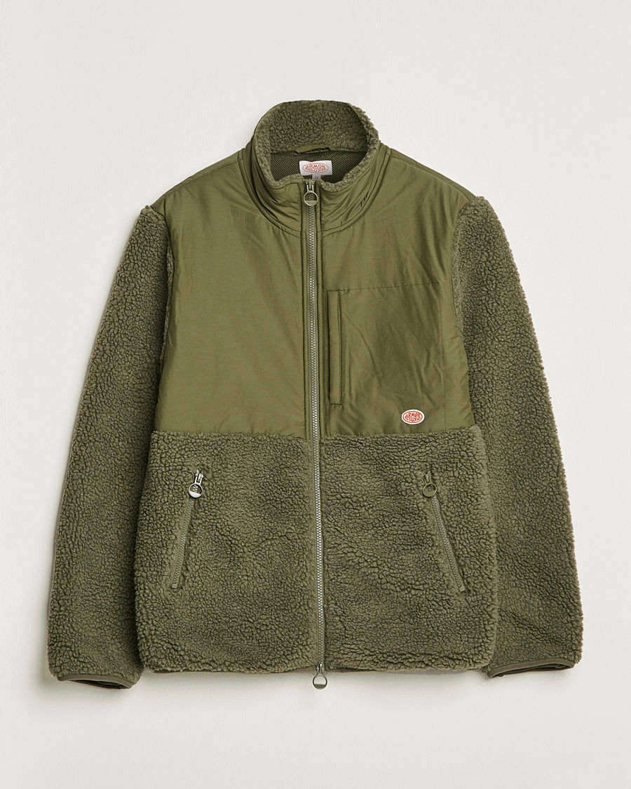 Herren | Pullover | Armor-lux | Sherpa Fleece Jacket Miltary