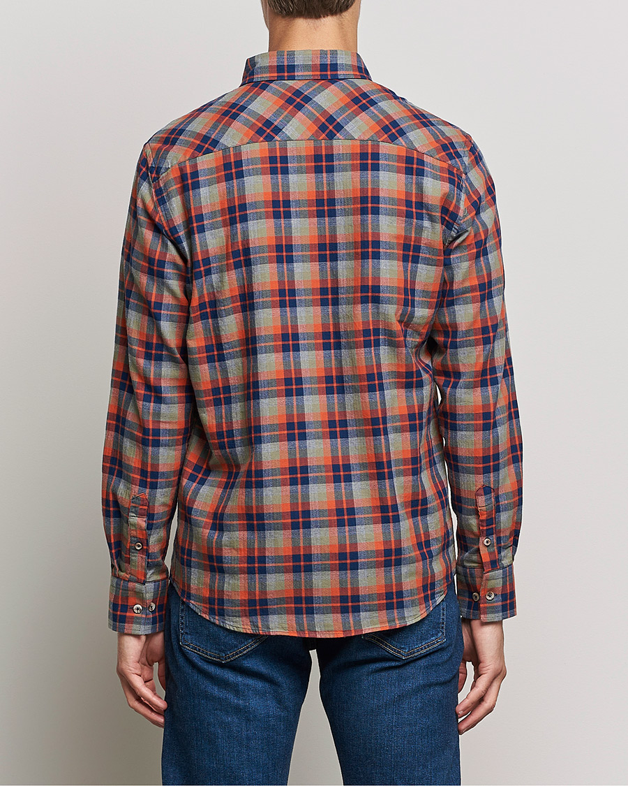 Herren | Hemden | Armor-lux | Chemise Flannel Shirt Green Blue