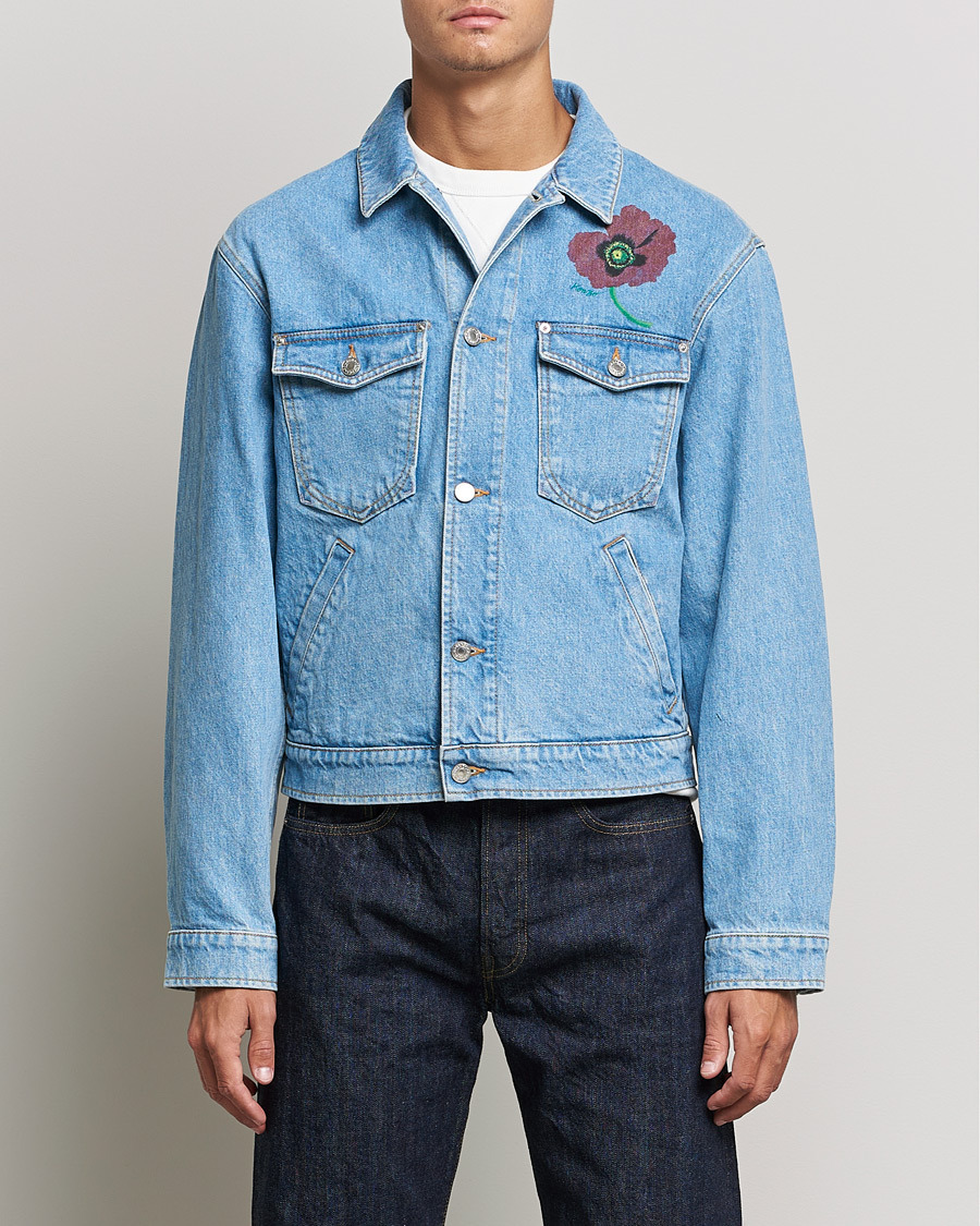 Herren | Jeansjacken | KENZO | Trucker Denim Jacket Sky Blue