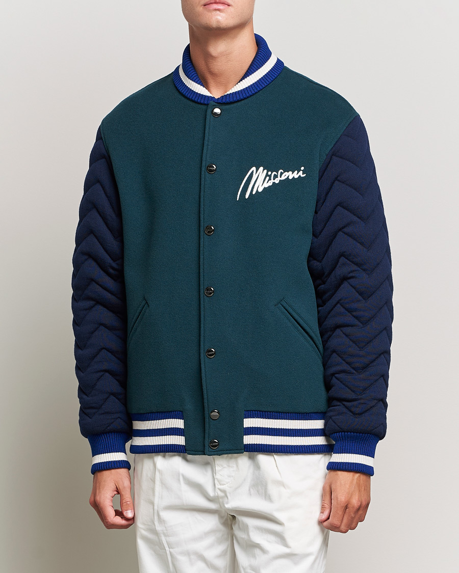 Herren | Blousons | Missoni | Varsity Jacket Navy