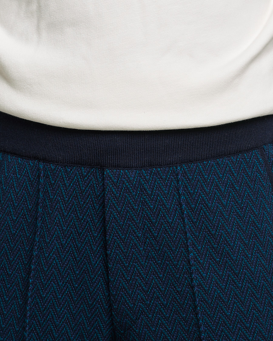 Herren | Hosen | Missoni | Zig Zag Knitted Trousers Navy