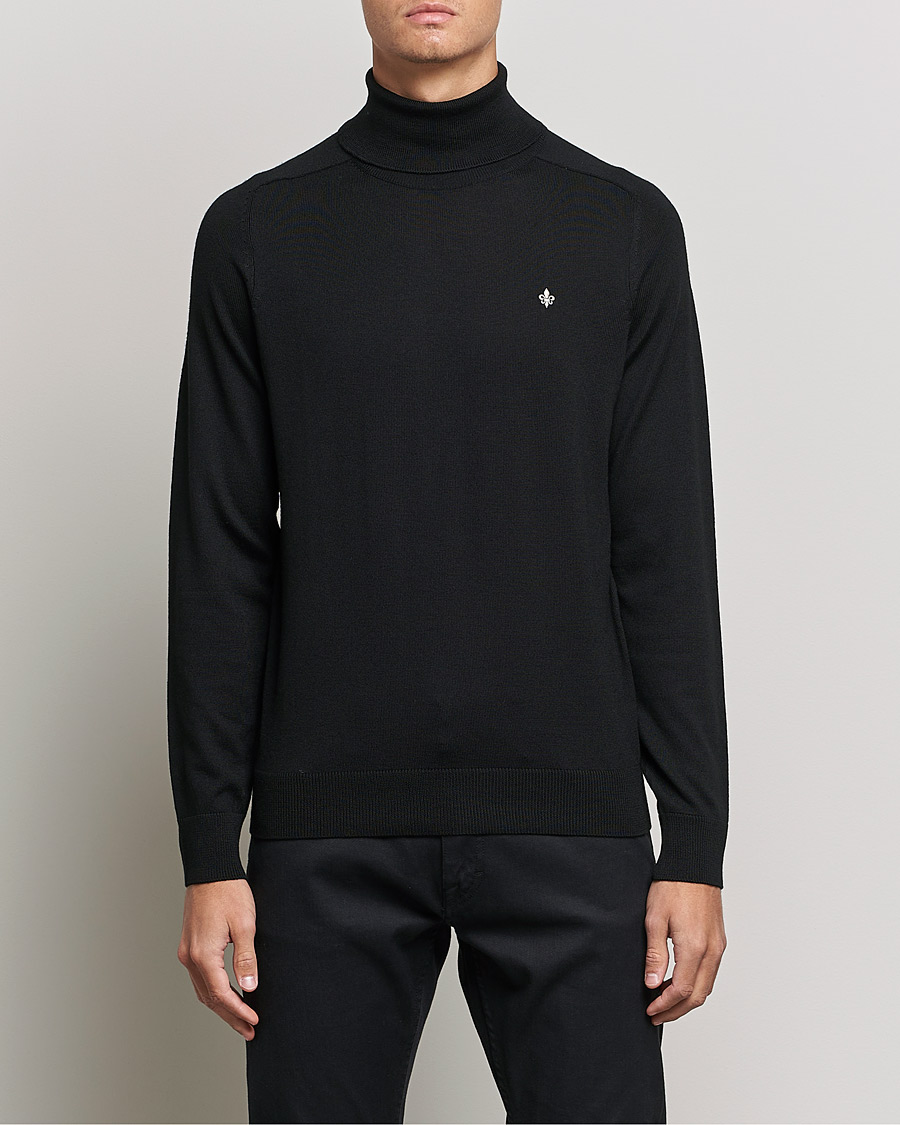 Herren | Morris | Morris | Merino Rollneck Black