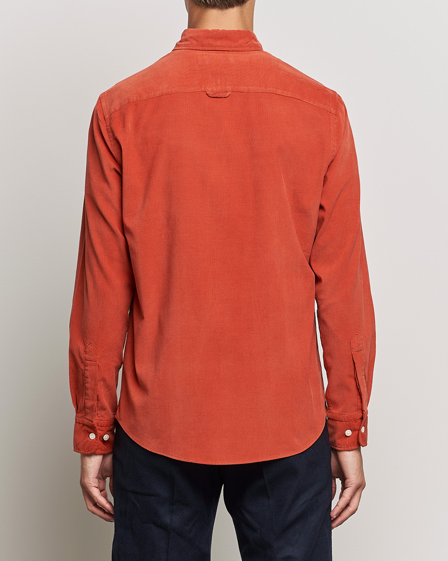 Herren | Hemden | Morris | Douglas Corduroy Button Down Shirt Red